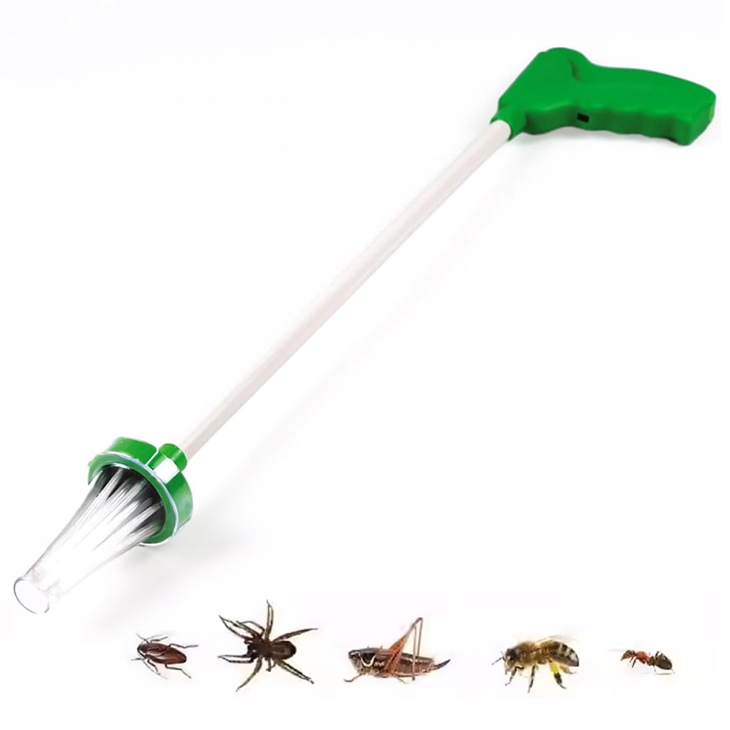 HASTHIP Bug Trap Catcher Long Handle Easy Bugs Catcher Insects Catcher Tool for Spider, Cockroach, Mantis HASTHIP Bug Trap Catcher Long Handle Easy Bugs Catcher Insects Catcher Tool for Spider, Cockroach, Mantis